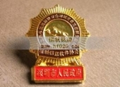 深圳市政府表彰先進(jìn)徽章,先進(jìn)胸章