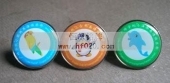 湘潭市廣場學(xué)校?；?金屬校徽