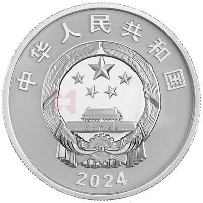 中國極地科學(xué)考察30克銀質(zhì)紀(jì)念幣